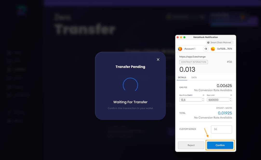 Select liquidity pool